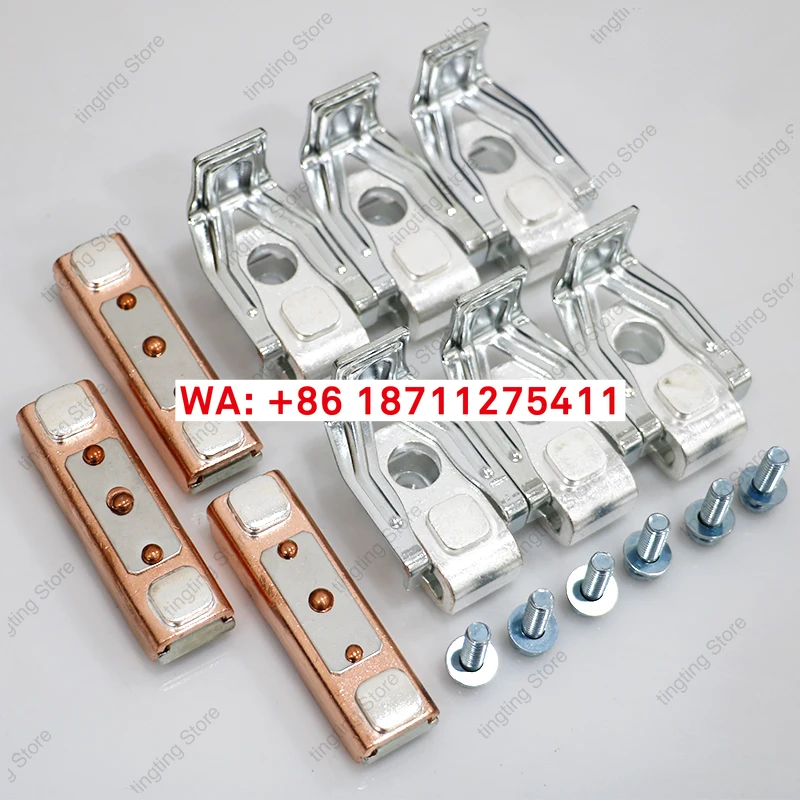Contactor contacto dinámico y estático S-N125 N150 N180 N225 N300 N400 N600 contacto plateado Grado A 85% punto plateado