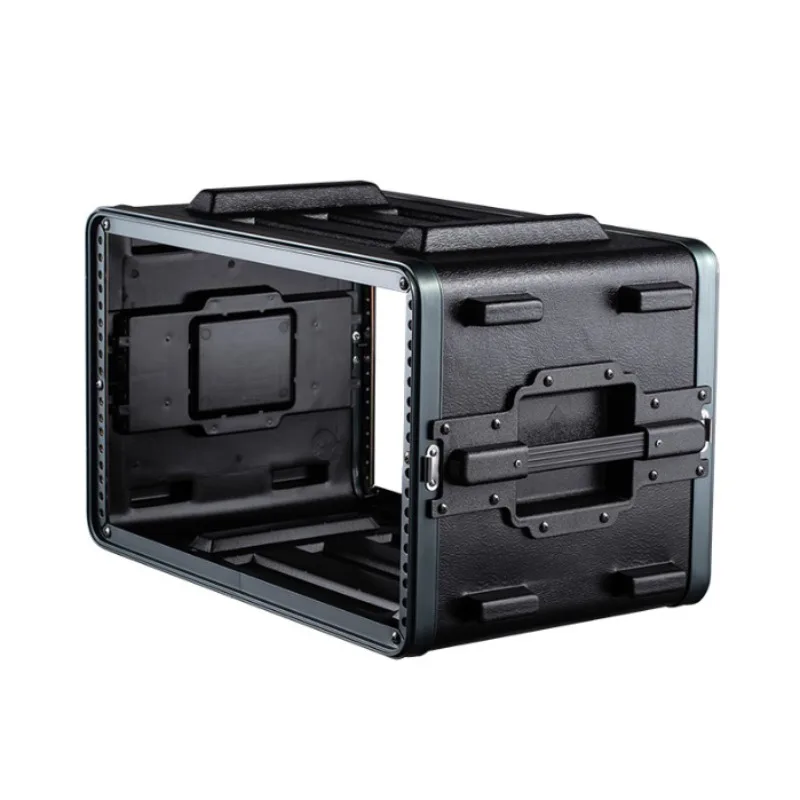 PE Equipment Rack Case 2U 3U 4U 6U 8U Protective Storage Case for Amplifier Microphone Receiver