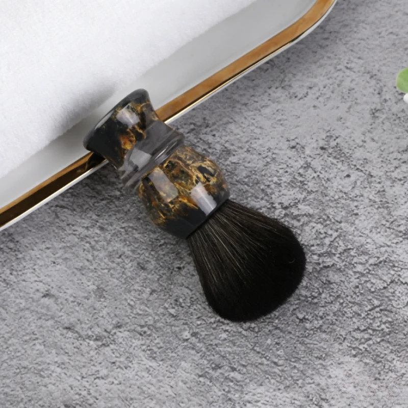 2026 Flash Sale！YAQI DEEP STONES 24mm Synthetic Hair Resin Handle Men Wet Shaving Brush