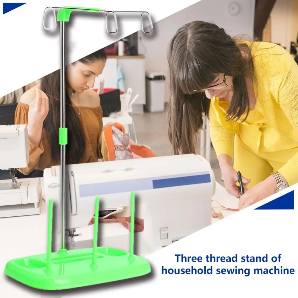Haushalt 3 Spulen Faden halter Ständer Stickerei Draht gestell für Heim nähmaschine Serger Quilten