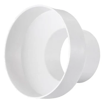 Adaptador reductor de tubo de ventilación, Conector de tubo para sistema de ventilación en línea (150-100mm)