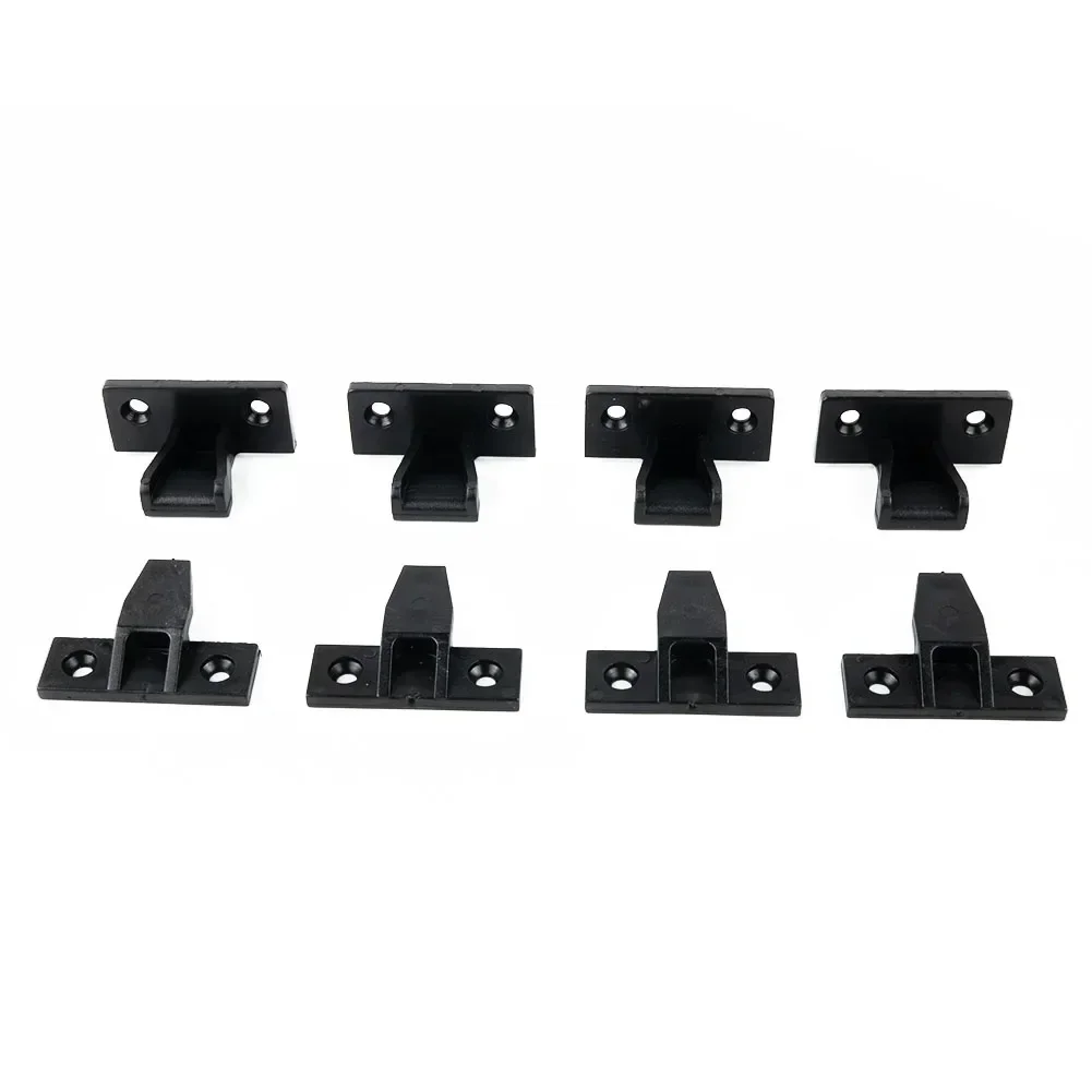 Clips Bracket Press Fit Push In Plastic Plinth 20kg 4 Pack Fasteners Fittings High Quality Materials Kitchen Panel