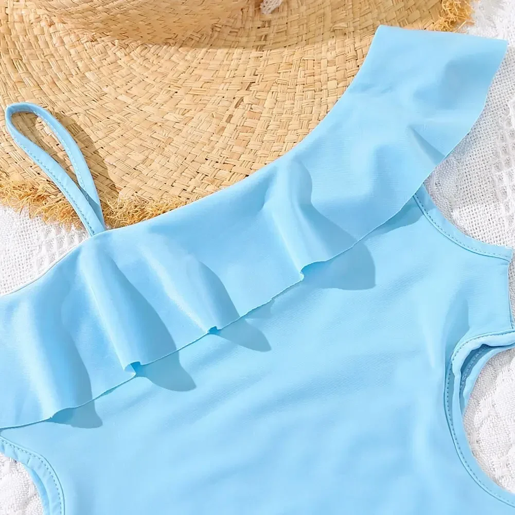 

Купальный костюм из 2 предметов, топ без рукавов и юбка, купальный костюм для подростков, купальный костюм для детей 8-12 лет, детский купальник с принтом для девочек