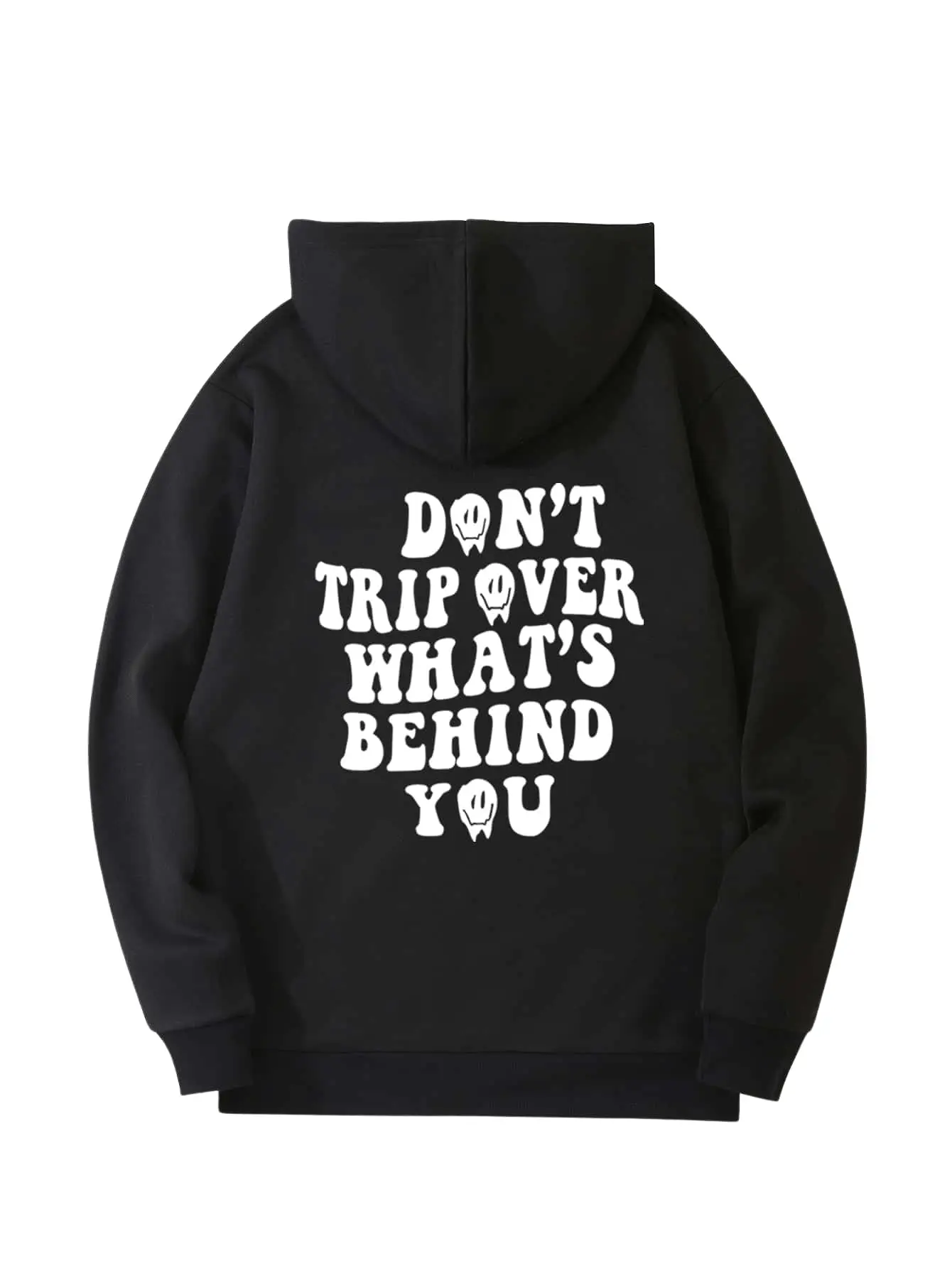 

Don't Trip Over Letter Print Hoodie Fashion Design Men's New Brand Casual Hoodies Letter Printed Sweatshirts Spring Autumn Tops