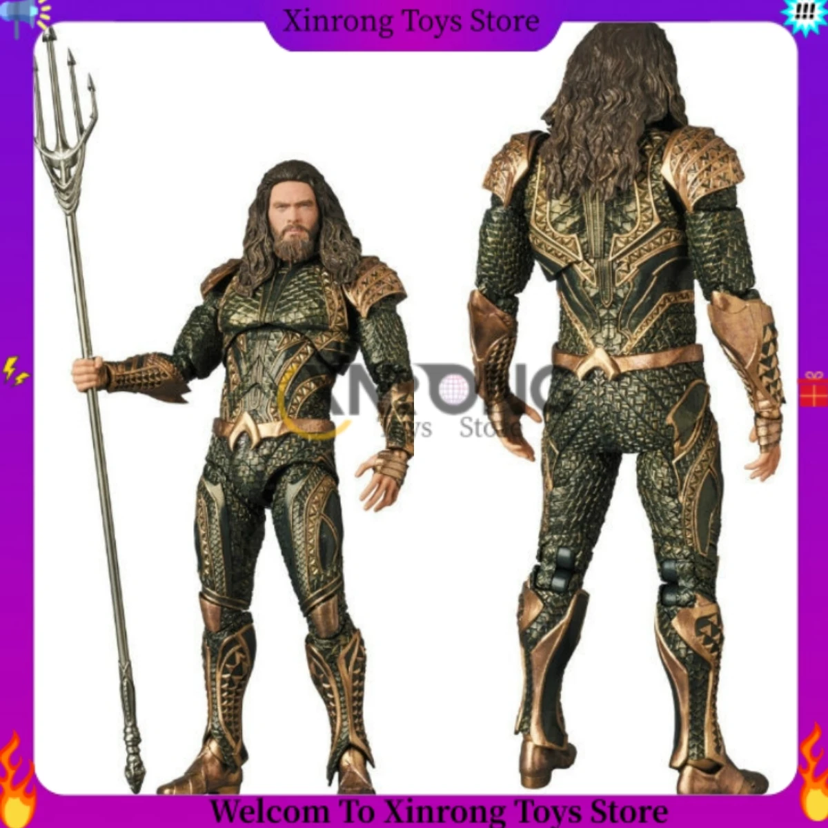 

16cm Dc Comic Justice League Aquman Atlantis Trident 061 Action Pvc Figure Toy Collectable Animation Models Dolls Children Gifts