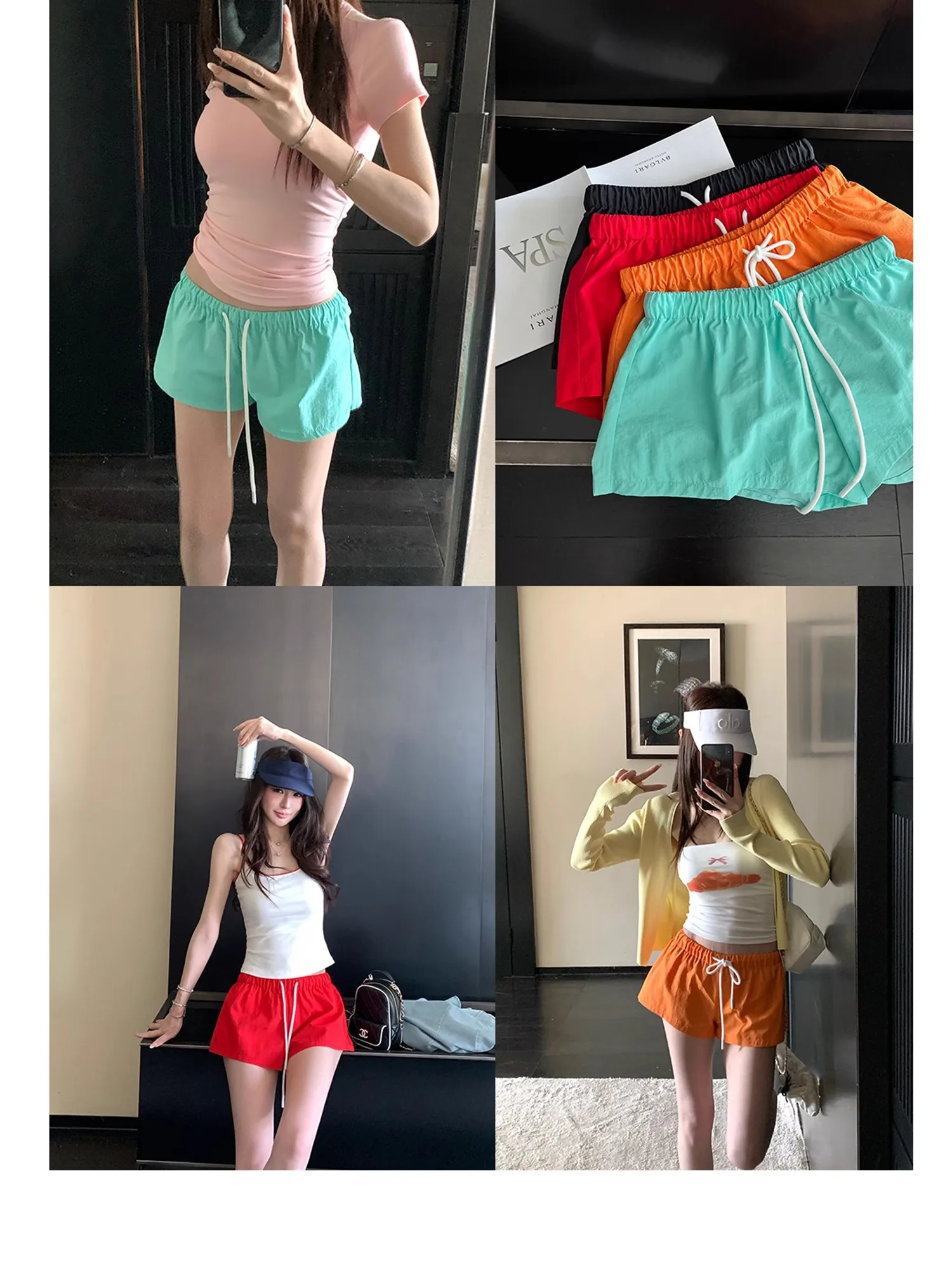 

Skk Women's Spor Lightweight Breathable Summer orts Casual Loose Fit Qui Dry Wide Leg Pants American Sle