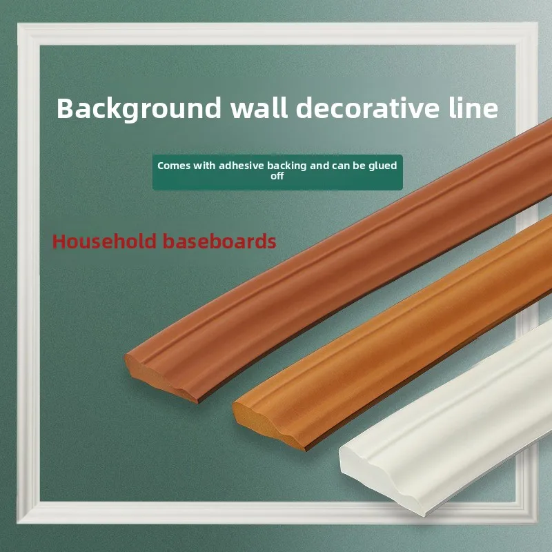 

Self-Adhesive Foam Wall Panel Trims Soft Edge Border Stickers for TV Background, Ceiling, Home Decor Waterproof & Easy Install