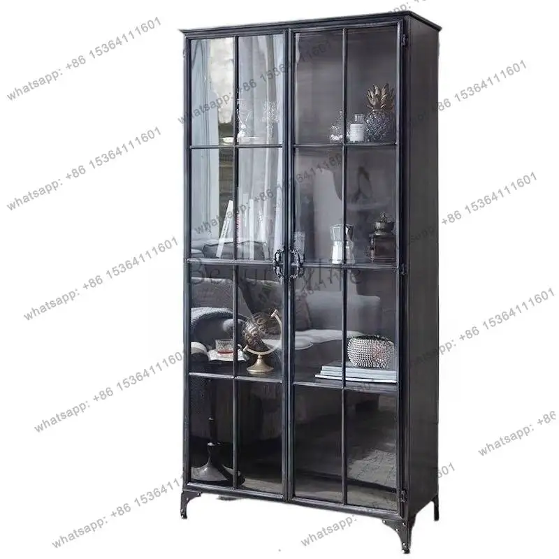 

Glass Black Living Room Cabinets Display Nordic Luxury Modern Living Room Cabinets French Vintage Casier De Rangement Furniture
