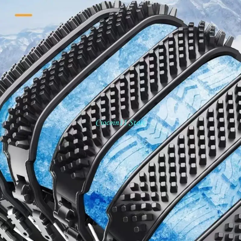 Y1UB 10pcs Easy To Install Tire Tractions Aids Heavy Duty Tire Grip for Winter Driving