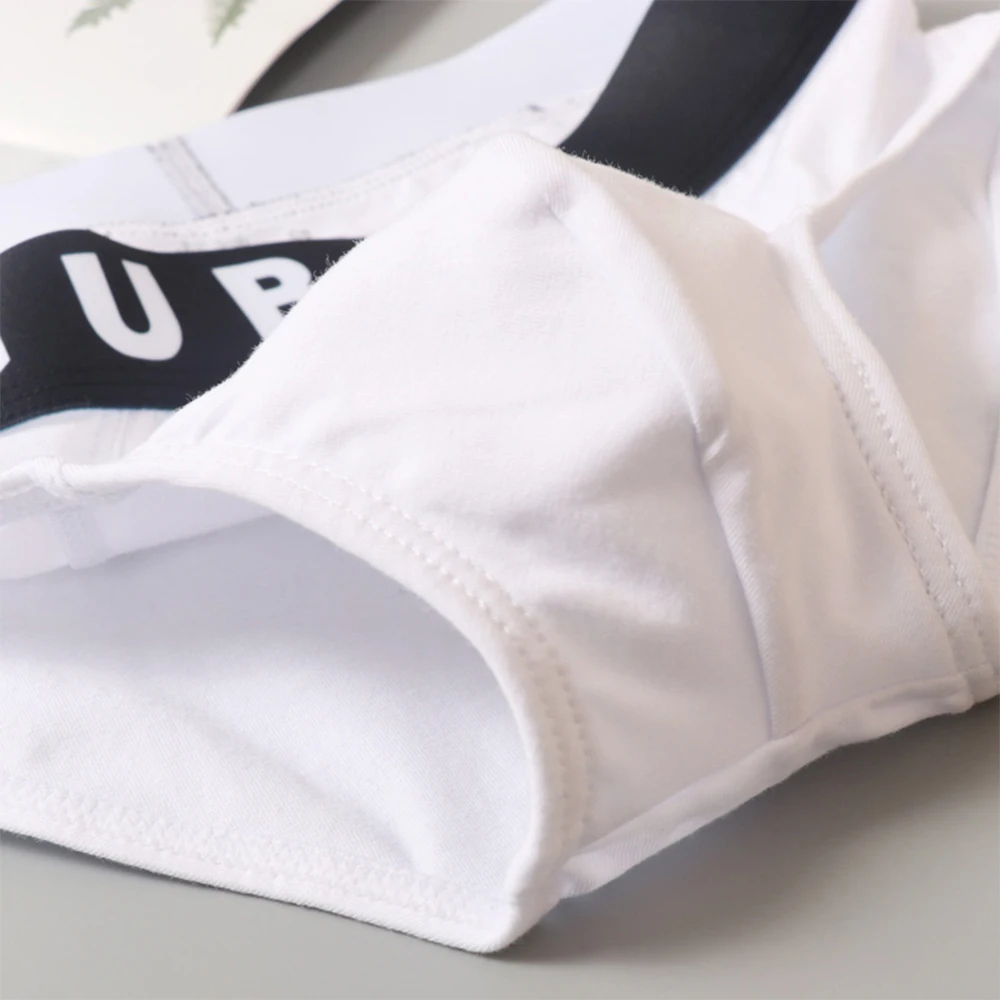 Underwear G-String 95% Cotton Low Rise Briefs with Breathable Pouch Trunks Underwear for Men Multiple Colors Available