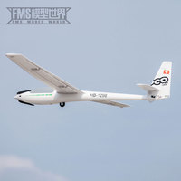 Fms 2500mm Wingspan Asw-17 Assembled Fixed Wing Model Remote Control Rc Plane Outdoor Aircraft Glider Training Aircraft