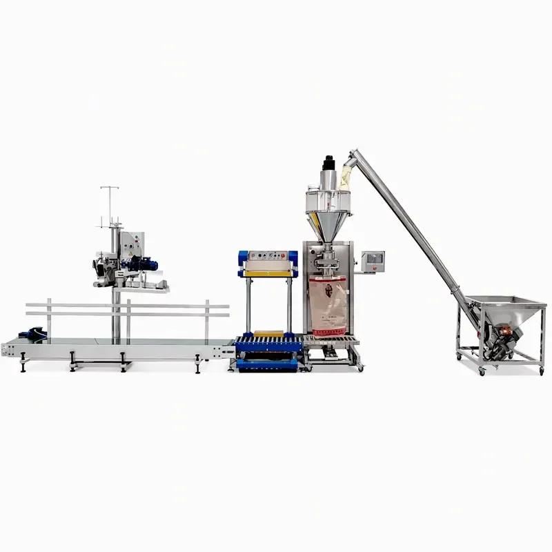 10Kg 25kg 50kg semi-automatic open bag filling machine milk powder packaging machine powder bag packaging equipment ± 0.2%