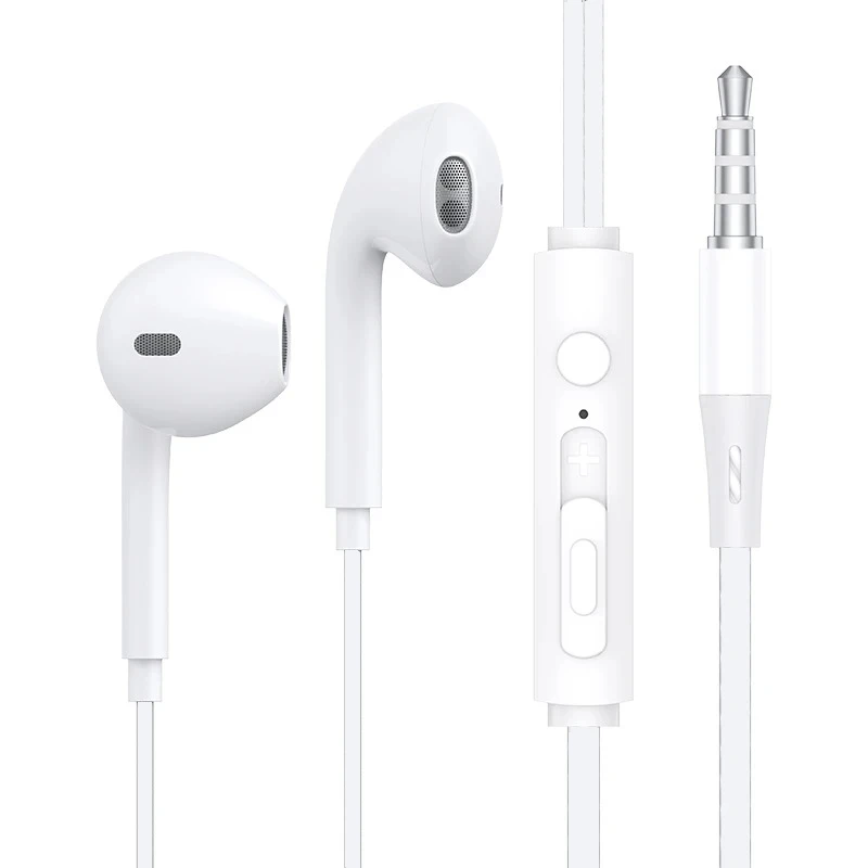 In-ear Wired Headphone Bass Stereo HD Mic Universal 3.5mm Jack Original Earphone For Mobile Phone Tablet Computer Music Boxes#80