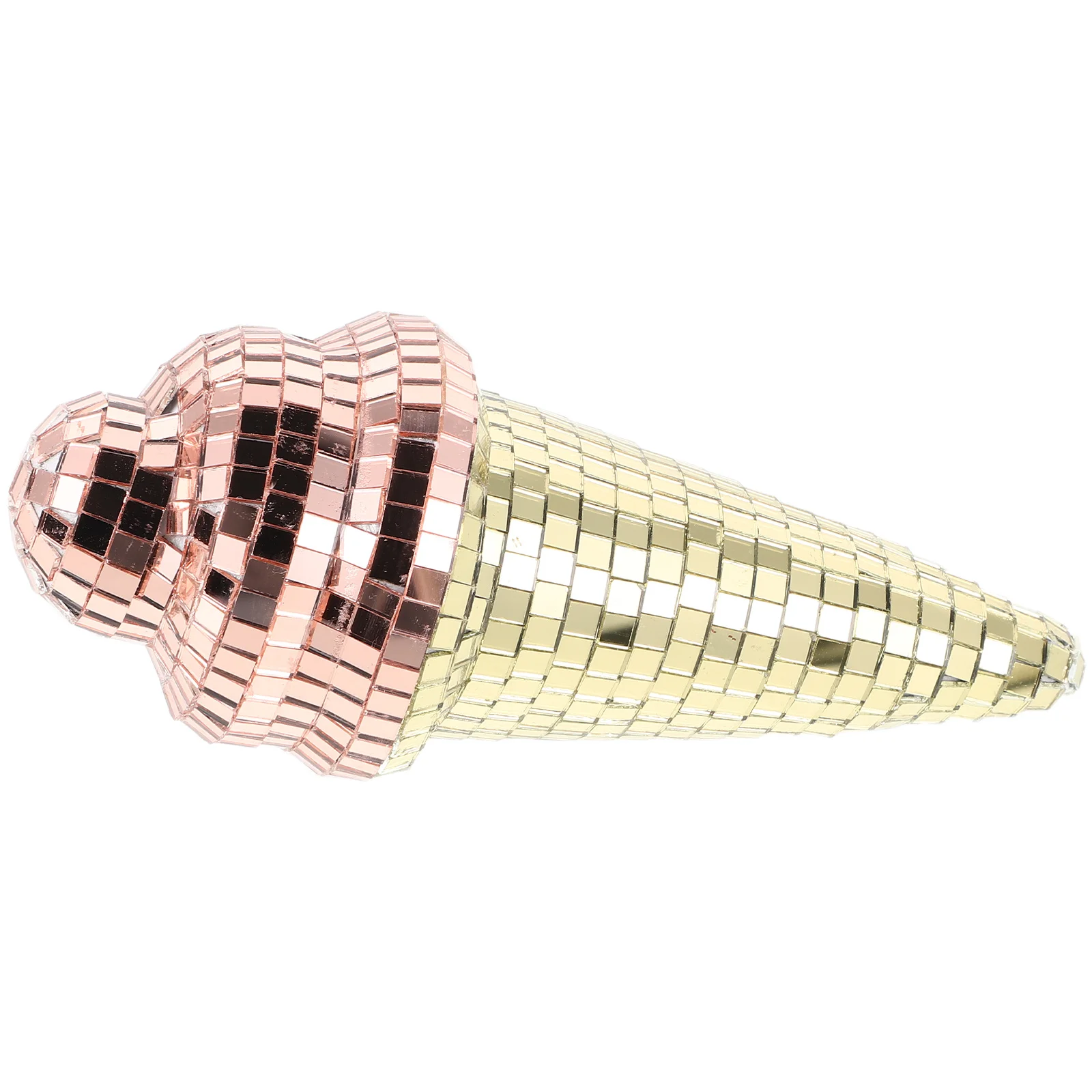 

Reflective Mirror Ice Cream Disco Ball Ornaments Unique Party Decorations Wedding Birthday Favors Photo Props Ice Cream Ornament