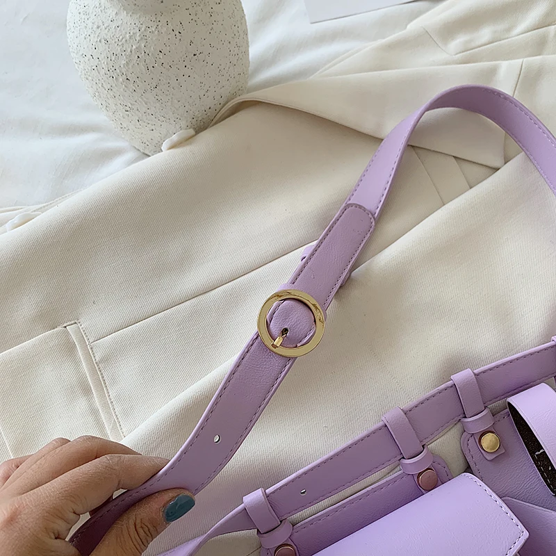 2023 neue 2Pcs Taille Taschen für Frauen Hohe Qualität PU Brust Tasche Designer Bodypack Nette Taille Pack Luxus Geldbörse umhängetasche – Detail 15