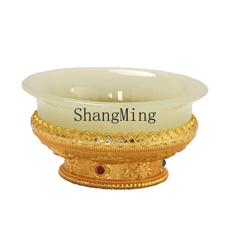 

DSA Household Buddhist Hall Water Supply Cup Buddha Cup Desktop Futang Support Bowl Ornament
