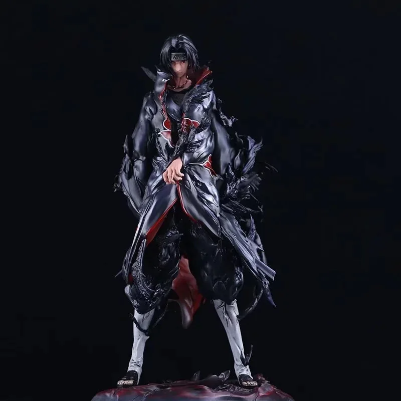 

Anime Naruto Uchiha Itachi GK Iron Curtain PVC Action Figure Collectible Model Doll Toy 27CM