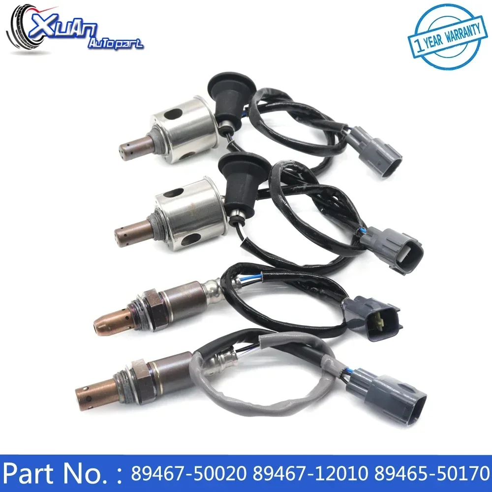 XUAN Upstream Downstream Air Fuel Ratio Lambda O2 Oxygen Sensor 89467-50020 89467-12010 89465-50170 for Lexus LS460 07-09 4.6L