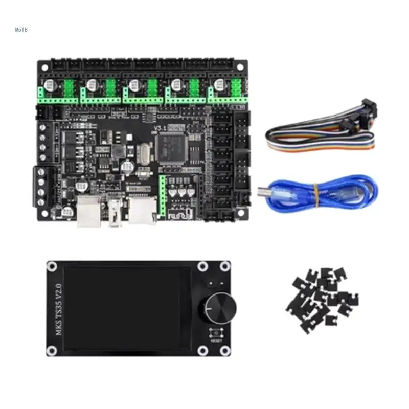 

3D Printer Control Board Set PCB with TFT Display for 6 Motor Control Dropship