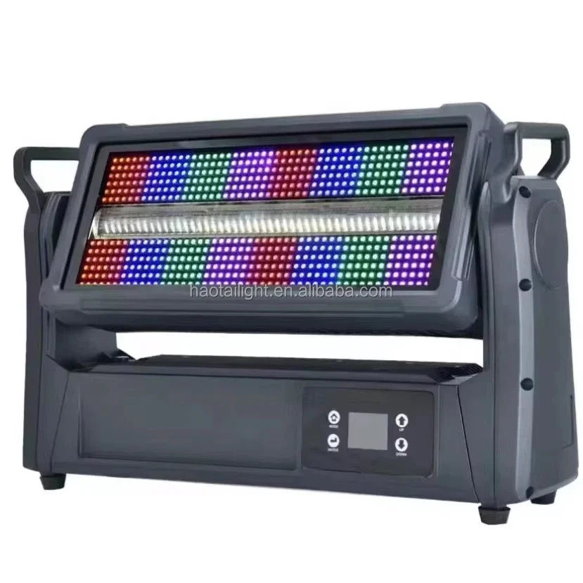 

RGBW Strobe Wash Waterproof Moving Light LED Tilt Move with E27 Base DMX512 Control Mode