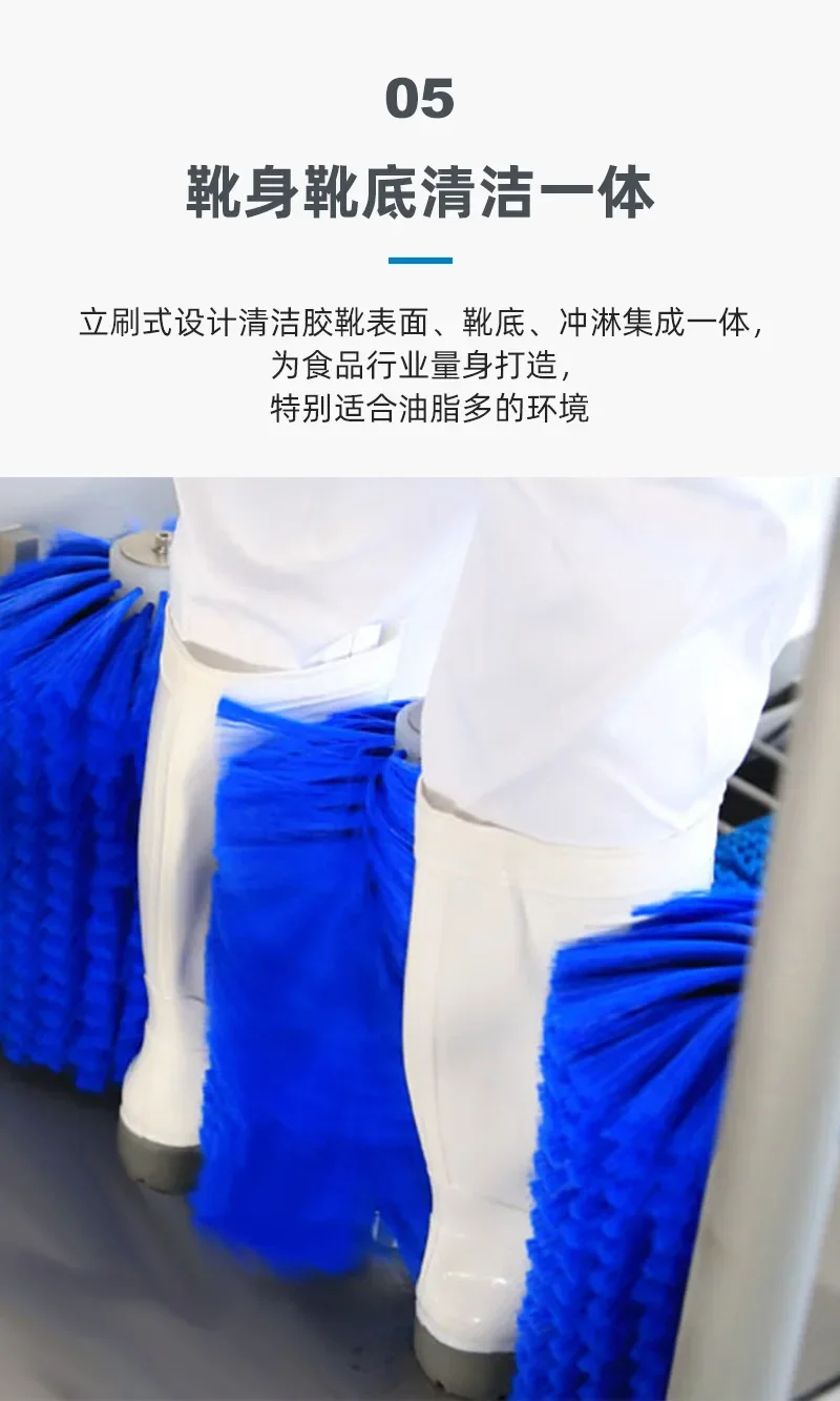 Workshop entrance gate, access control personnel hygiene and disinfection machine