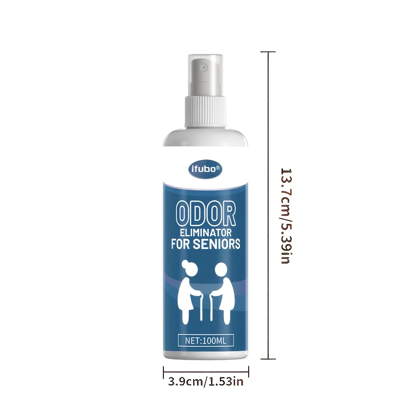 Ifubo Elderly Odor Eliminator Spray 100ML Remove Urine Body Scent For Bedroom Hotel B&B Long Lasting Air Freshener