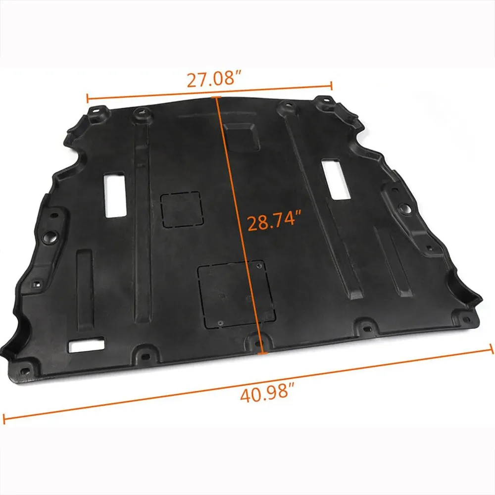 Engine Undercover Chassis Shield Protection Plate for Ford Mondeo Fusion 2013-2018 Guard Protector Cover Auto Accessories Tuning