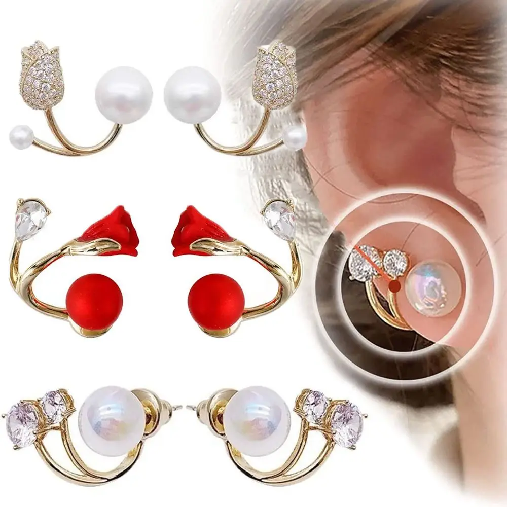 for Weight Loss Lymphatic Magnetotherapy Earrings Therapy Earrings for Anxiety and Stress Magnetherapy Germanium Earrings