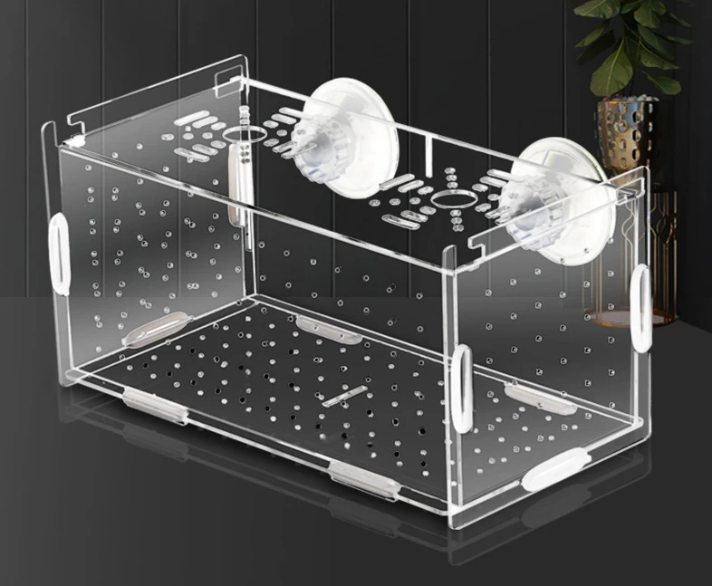 Fish Tank Small Fry Breeding Box Acrylic Fish Isolation Box Spawning Hatching Room Fish Supplies Aquarium Accessories