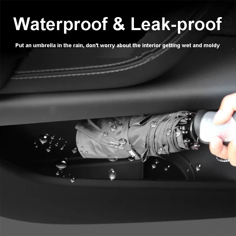 باب الجانب صندوق تخزين منظم ، صينية ، سيليكون ، مقاوم للماء ، الأجزاء الداخلية ، اكسسوارات ، تسلا نموذج X ، 2023 ، 2022