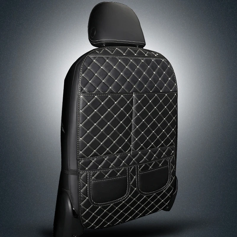 

Universal Anti-dirty Pad For Car Seat Back Hanging Bag Leather Auto Storage Bag Wear-resistant Organizer Pocket Stowing Tidying