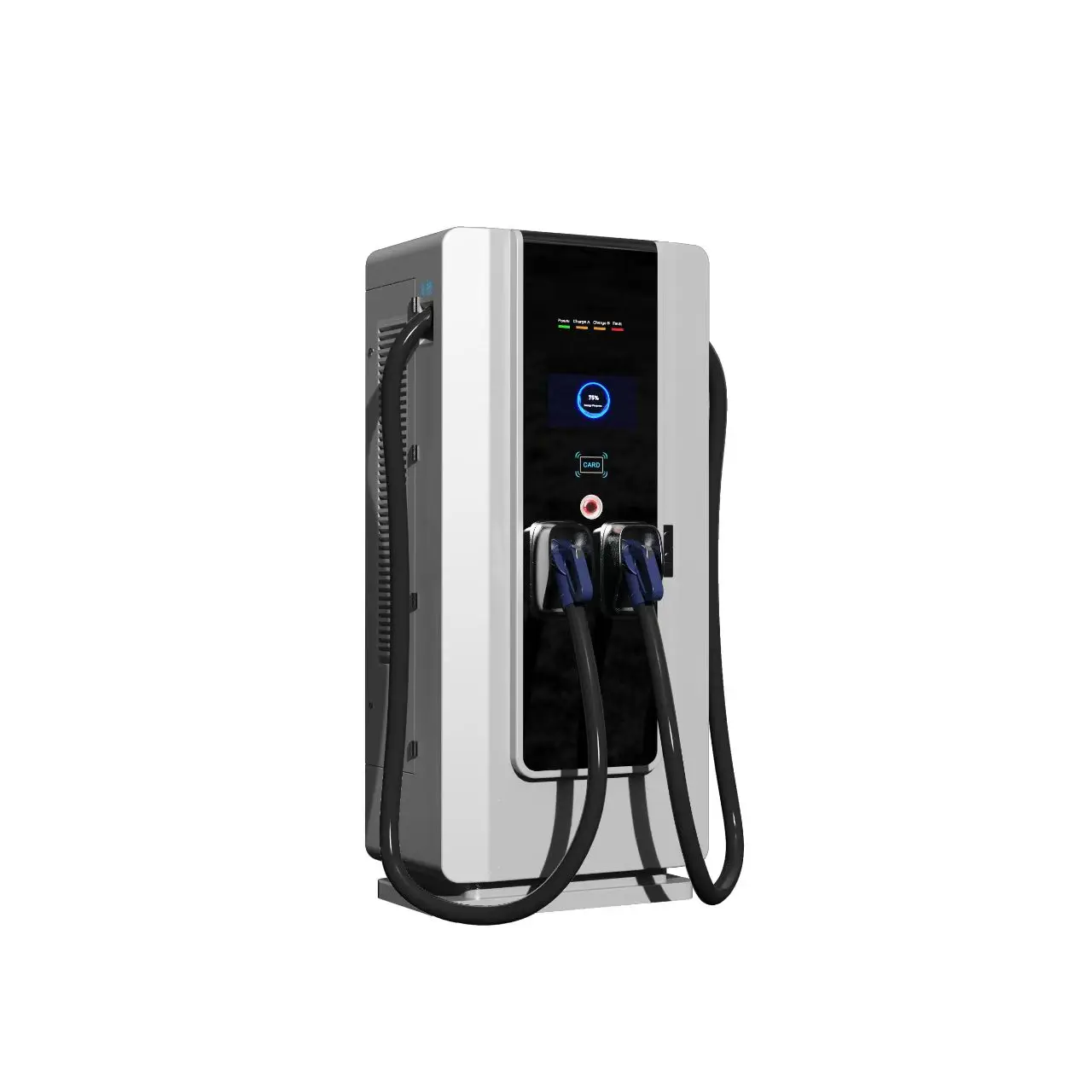 New 80kW-160kW OCPP1.6J CCS2 DC Floor-mounted EV Charger IP54 Multi-Language QR Code Mobile APP RFID POS Payments CE Certified
