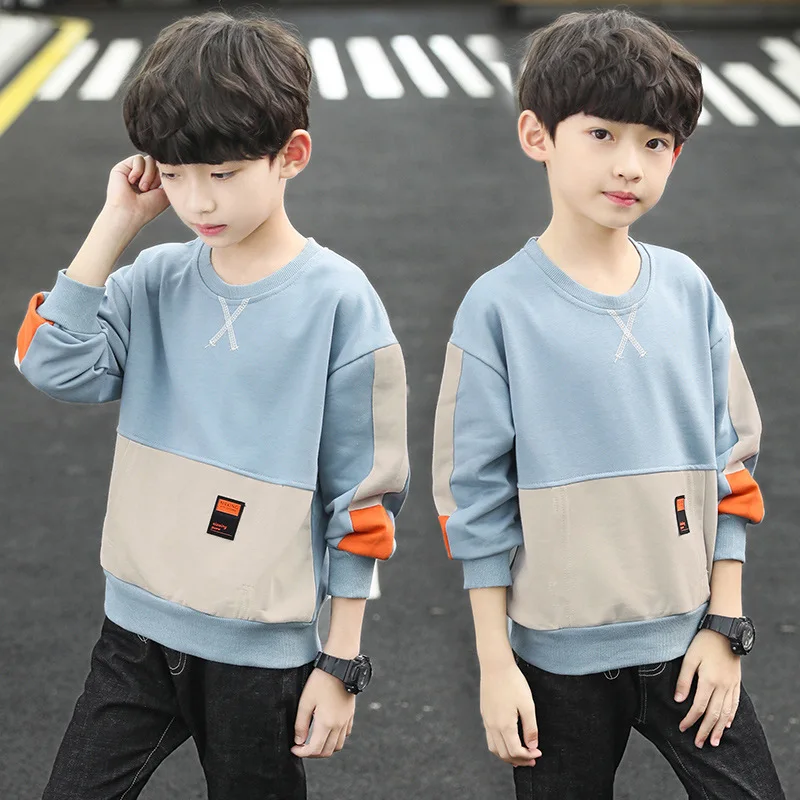 Kids Long Sleeve T-shirt Bros Boys Girls Clothes Children Sweatshirt Toddler Pullovers Sportwear