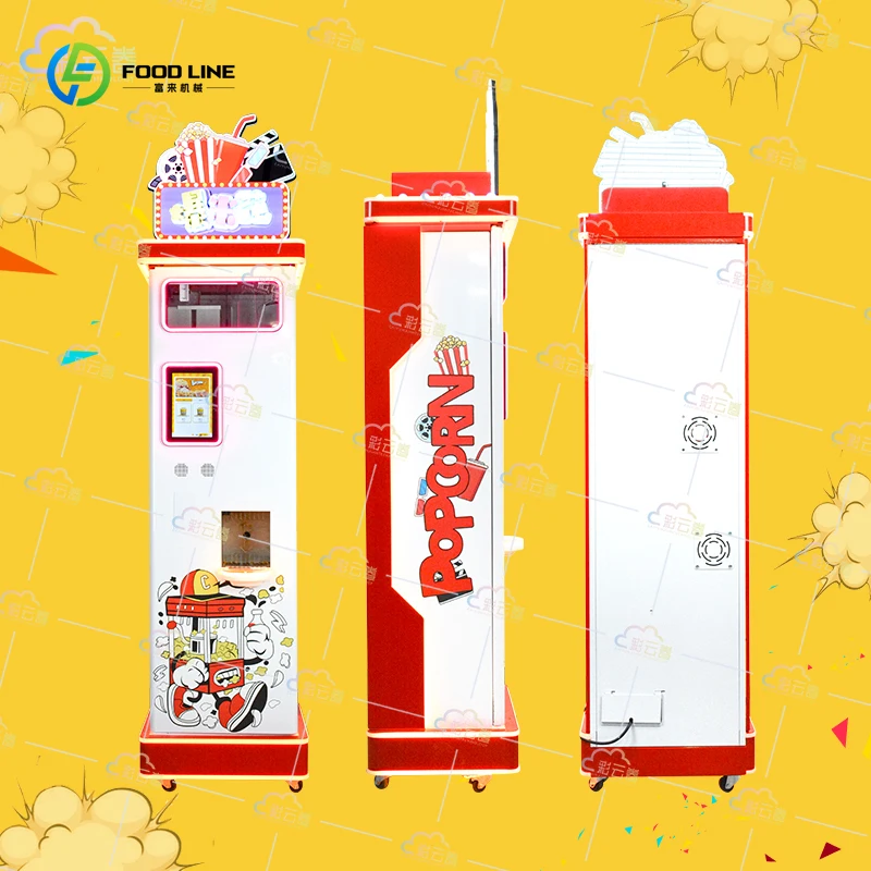 

Self Vending Popcorn Machine Manufacturers Credit Card Popcorn Machine Wholesaler