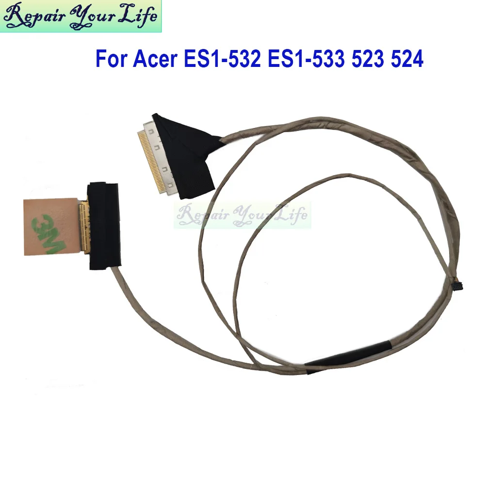 Notebook LCD Screen Cable For Acer Aspire E15 ES1-523 ES1-524 ES1-532 532G ES1-533 ES1-572 No Touch LVDS Flex Cables DC02002F300