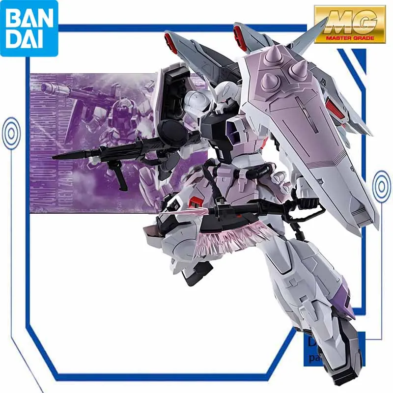 بانداي الأصلي أطقم منمذجة GUNDAM MG 1/100 أنيمي عمل الشكل BLAE ZAKU فانتوم التجمع نموذج اللعب نموذج هدايا للأولاد #3