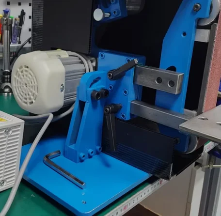 

750W Electric Belt Grinder 110V - Vertical Horizontal Dual-Use Polishing Grinding Machine for Metal Wood