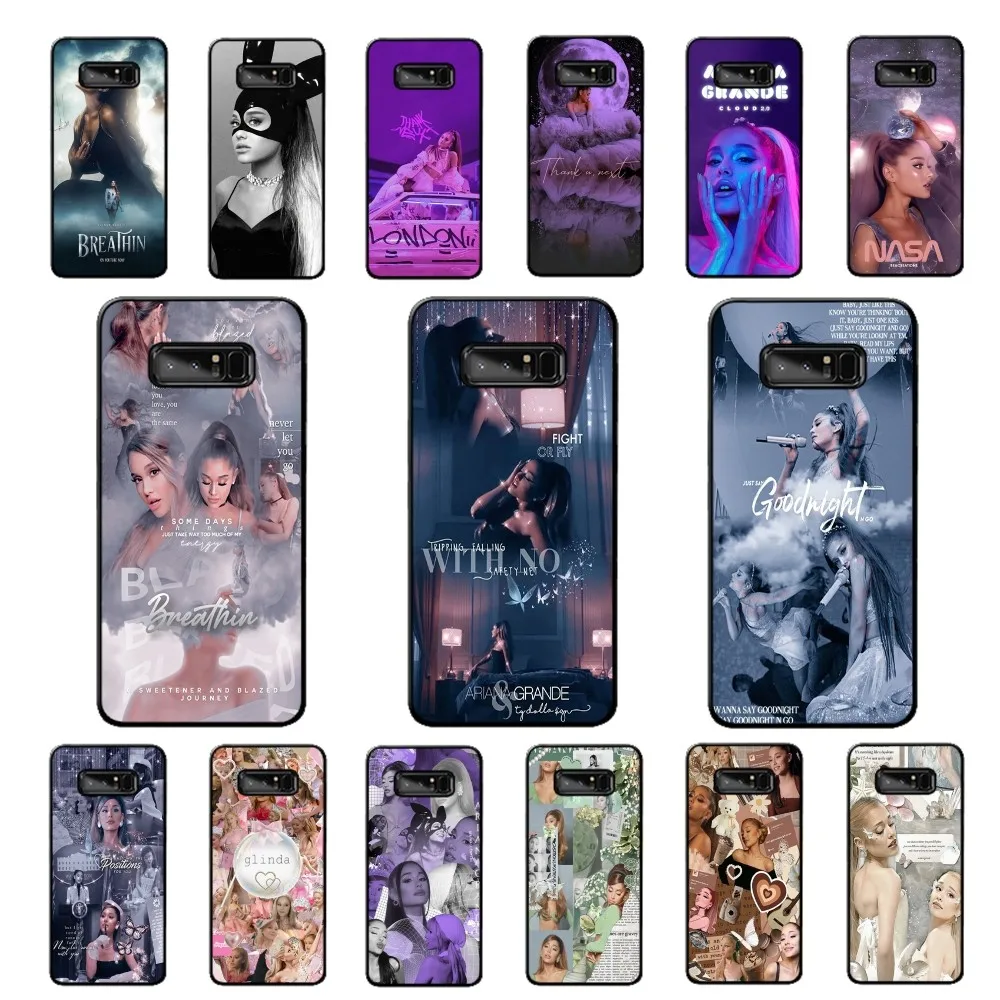 Singer Pop Star A-Ariana G-grande Phone Case For Samsung Note 8 9 10 20 Pro Plus Lite M 10 11 20 30 21 31 51 A 21 22 42 02 03