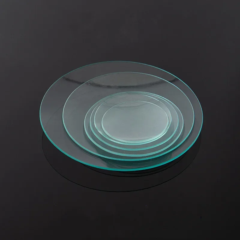 10Pcs/Lot With curved watch-glass, round glass panes, surface sampling plate dish, beaker cover 45/50/60/70/80/90/100/120/150mm