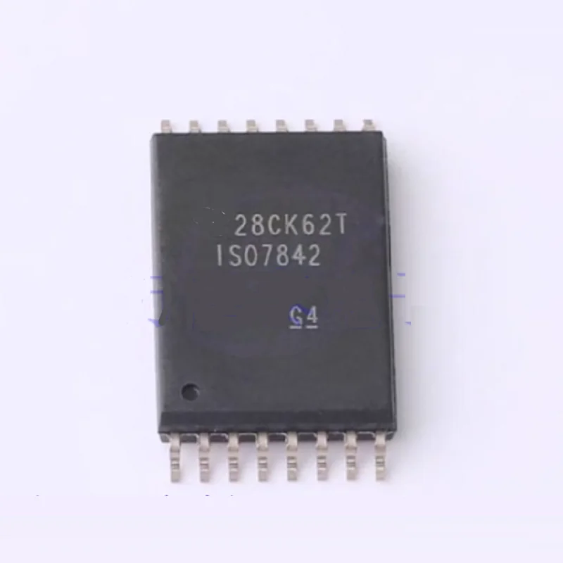 Isolators ISO7842DWW General Purpose Digital Isolator 5700Vrms 4 Channel 100Mbps 100kV/µs CMTI 16-SOIC (0.551
