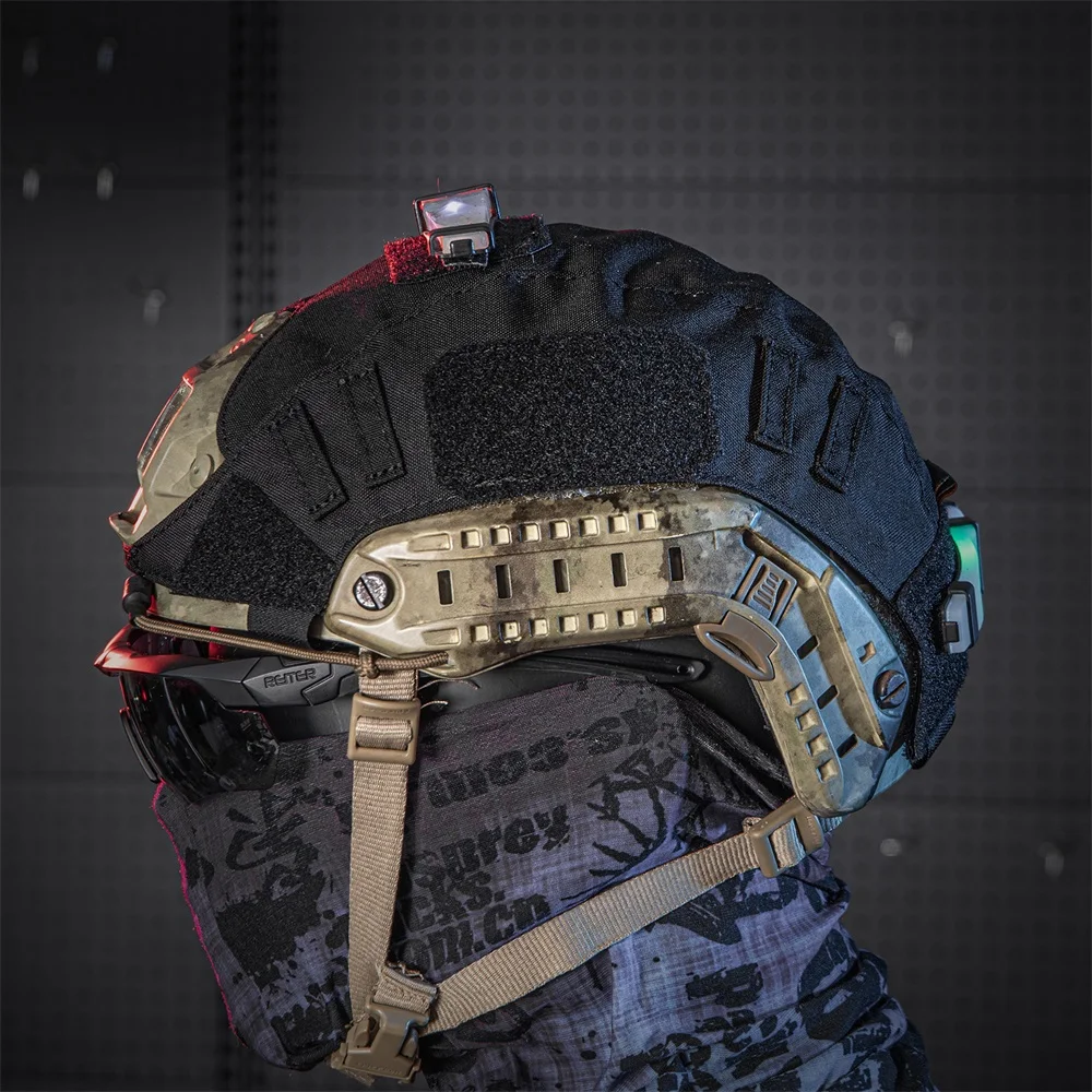 Tactical Helmet Cover Outdoor Airsoft Paintball Wargame CS Camouflage Helmet Case Hunting Equipment Cloth Cover