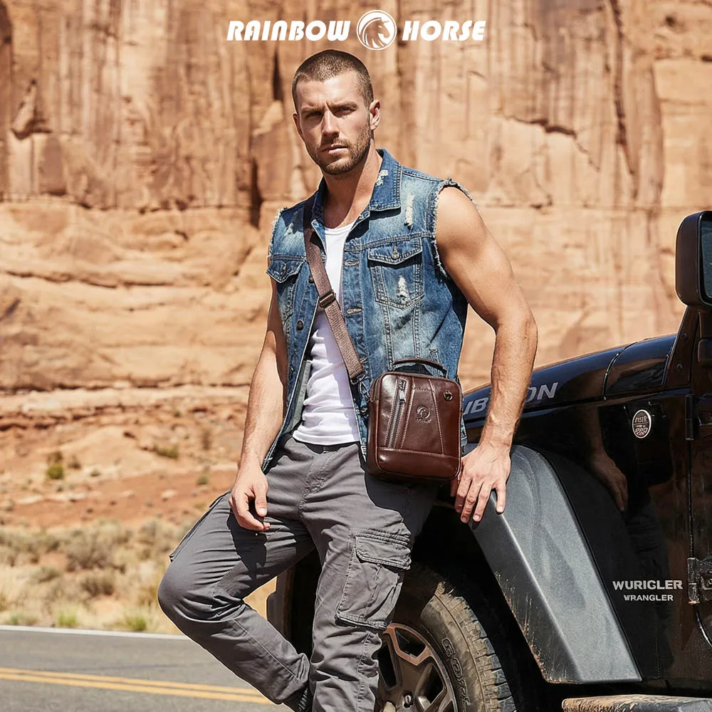 

Мужская новая легкая роскошная ретро-сумка, большая вместительная сумка через плечо, воловья кожа с верхним слоем, деловая сумка из натуральной кожи, мужская сумка для багажа