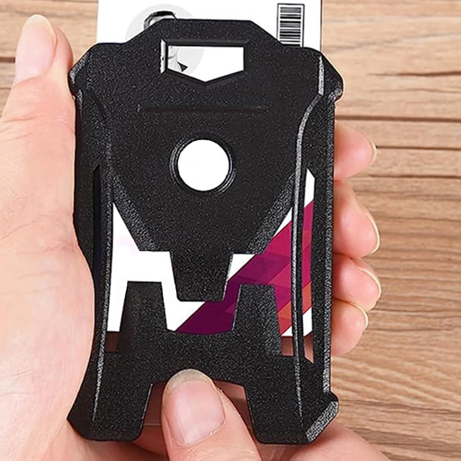 Funda protectora para tarjeta de visita, funda negra transparente de ABS, carretes de insignia de Doctor y enfermera, Clip para identificación, Soporte para tarjeta de crédito bancaria