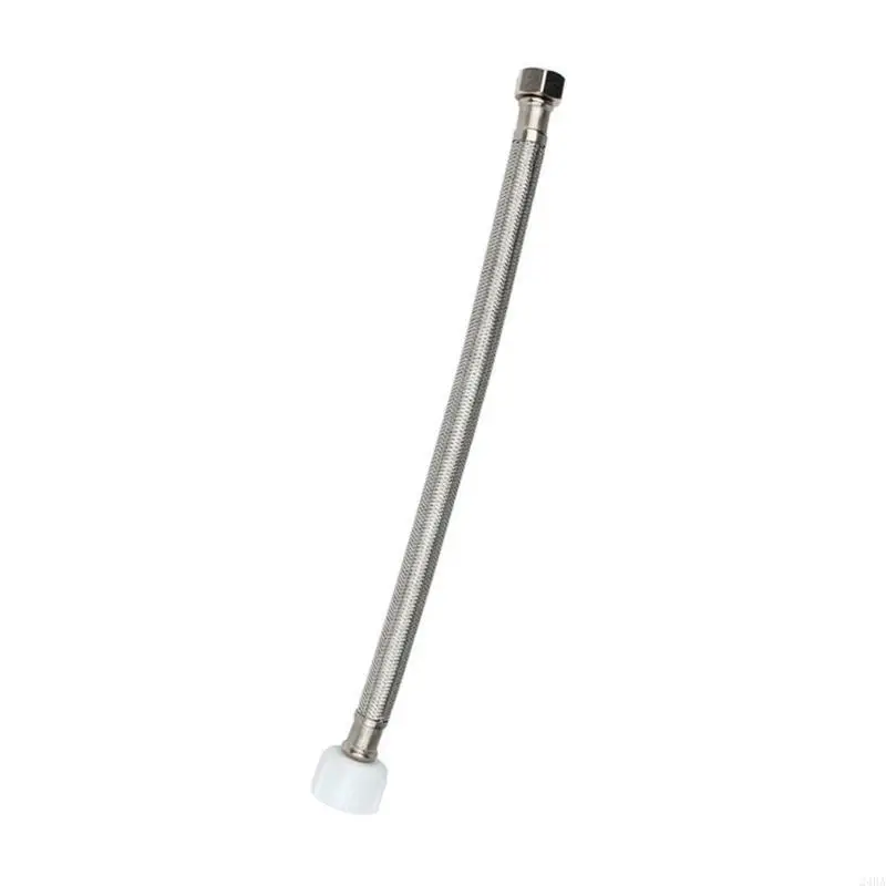 24BA Linha suprimento vaso sanitário aço inoxidável Conector vaso sanitário 3/8 polegadas a polegadas