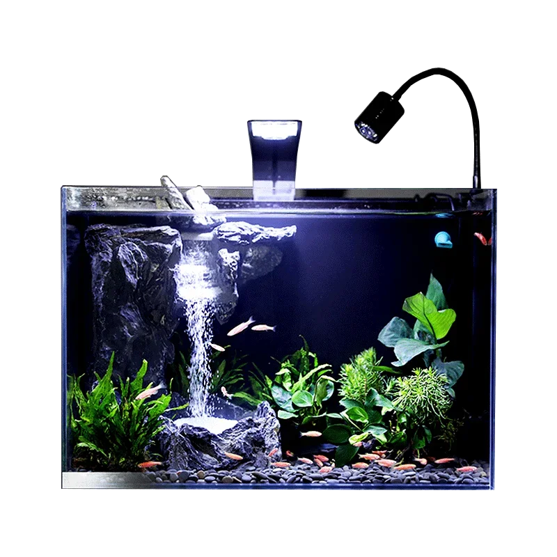 ZL Fish Tank Ecological Aquarium Fashion Creative Self-Circulation Flowing Water Change