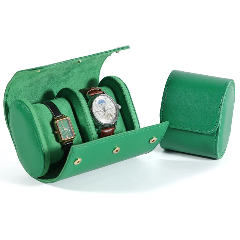 Modische Leder-Uhrenbox mit 1/2/3 Fächern, Tragbare Aufbewahrung für Rolexlitbreas Santos Omg Mechanische Quarz-Uhren, Staubdichte Box – Detail 32