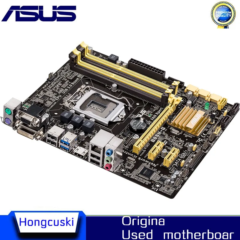 For ASUS B85M-G Used LGA 1150 For Intel B85 motherboard Socket LGA1150 DDR3 SATA3 USB3.0 SATA3 Desktop motherboard