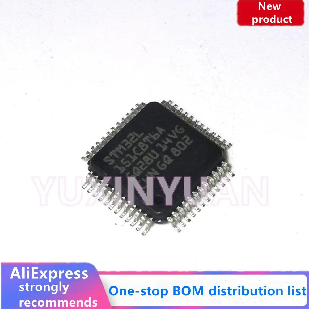 

10 шт. STM32L151C8T6 STM32L151 LQFP48 IC новый в наличии