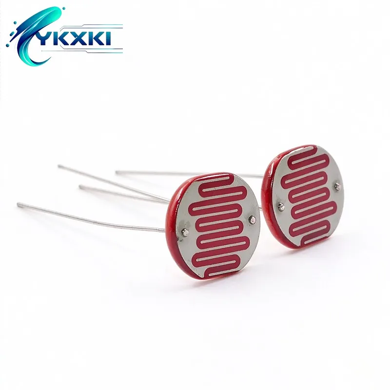 10-50PCS LDR Light Dependent Resistor GL5506 GL5516 GL5528 GL5537 GL5539 GL5547 GL5549 GL12528 GL12516 GL12537