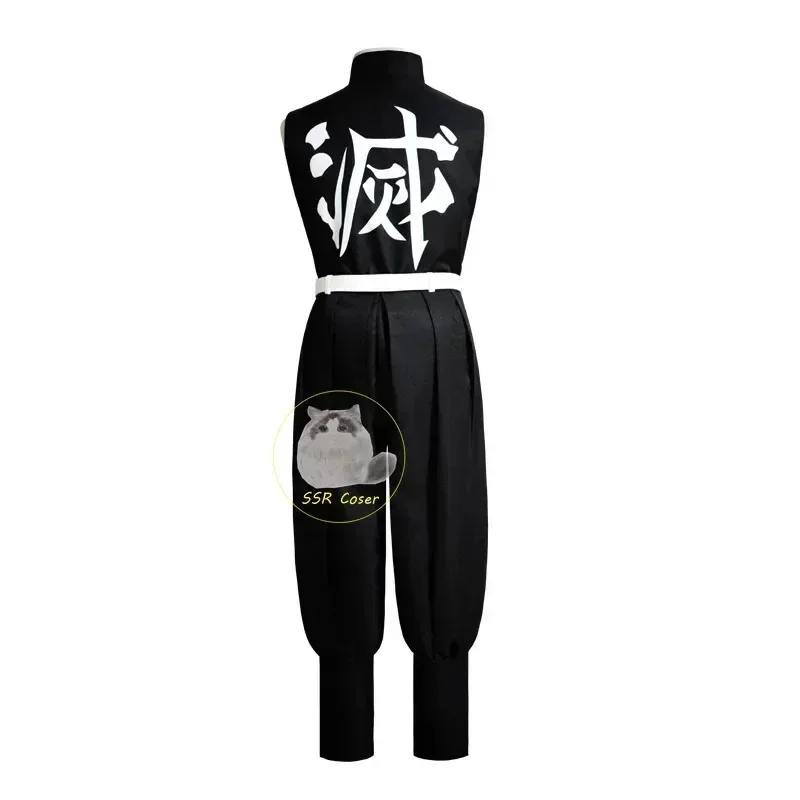 Sky06 Anime Sanemi Shinazugawa Cosplay Demon Slayer Cosplay Costume Uniform Wig Kimetsu No Yaiba Halloween Carnival Clothe66liU&